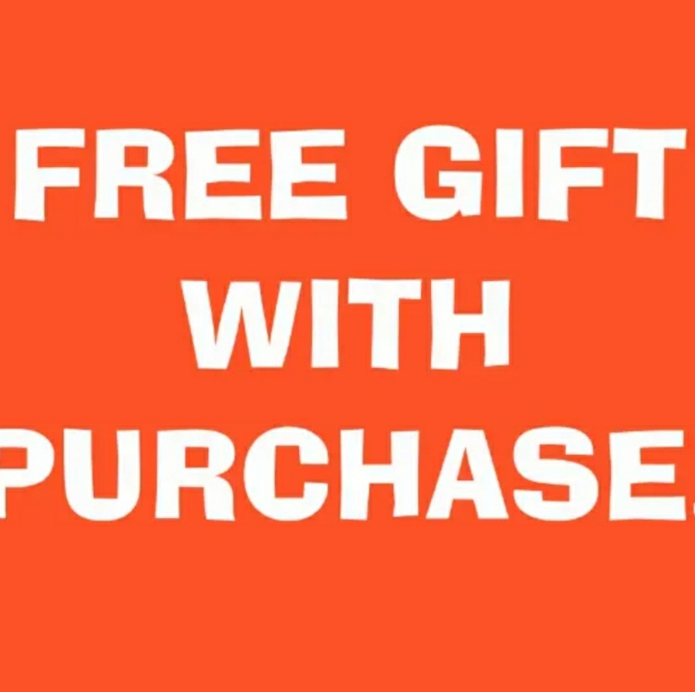 FREE GIFT WITH PURCHASE